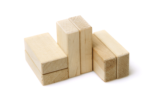 Wooden blocks